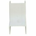 Swe-Tech 3C 3/4 inch Surface Mount Cable Raceway, White, Inside Corner/Base FWT31R1-009WH